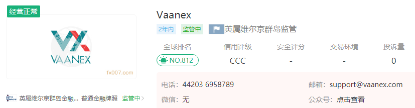 2024年10月31日:Vaanex外汇平台怎么样 Vaanex外汇平台怎么样